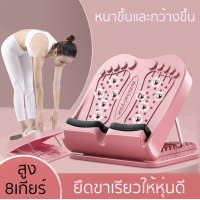 ราคา แท่นยืดเส้นแบบพกพาปรับได้แป้นฟิตเนสยืดเส้นกันลื่น แท่นยืนยืดเส้น เก้าอี้ยืดเส้น เก้าอี้มหัศจรรย์ แท่นยืนคลายเส้น (13590502904)