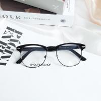 ราคา แว่นตากรองแสงสีฟ้า ทรง Clubmaster รุ่น 754 (1366462079)