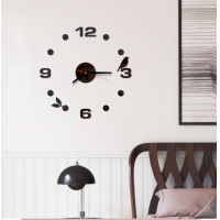 ราคา นาฬิกาติดผนัง 3D Wall Sticker Clock DIY Modern Acrylic กระจกเงา สติกเกอร์ นาฬิกาแขวน นาฬิกาติดผนัง ร่วมสมัย นาฬิกาติดผนังบ้าน Cafe Coffee ตกแต่งบ้าน (10322013813)