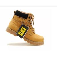 ราคา CODniuba270 Caterpillar Mens and Women Plain Soft Toe Work Boot (19675504933)