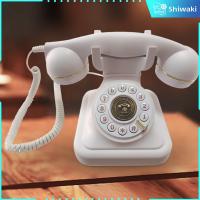 ราคา โทรศัพท์แบบมีสายประดับด้วยโทรศัพท์พื้นฐานแฟชั่นระฆังกลเก่าแก่ของชิวากิ (21110492105)