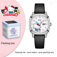 ราคา 24 30 2 มม แท้ 100 Sanrio นาฬิกา Hello Kitty สำหรับสาวนาฬิกาควอตซ์กันน้ำกันกระแทกนาฬิกาข้อมือน่ารักสำหรับนาฬิกาเด็ก Kuromi นาฬิกาของขวัญวันเกิดคริสต์มาส 2157 (20583326395)