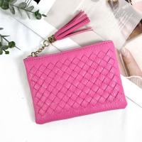 ราคา กระเป๋าเหรียญลายสาน ด้านในมีซิบ กระเป๋าสตางค์ กระเป๋าใส่เหรียญ กระเป๋าสตางค์ผู้หญิง เหรียญสาน (20499951168)