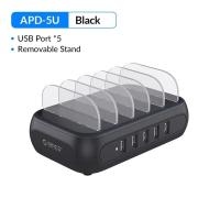 ราคา ORICO PD20W Type C แท่นชาร์จยูเอสบี5พอร์ตที่ชาร์จ USB ตั้งโต๊ะถอดได้หูฟังแท็บเล็ต13 Samsung ขาตั้งสำหรับ iPhone โทรศัพท์ (20800823864)