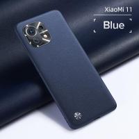 ราคา Luxury Leather Case For Xiaomi Mi 11 Shockproof Anti collision Waterproof Fundas For Xiaomi 11 Mi 11 Full Cover Back Camera Case (13358227436)