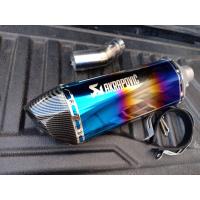 ราคา ชุดท่อสลิปออน KAWASAKI Z400Ninja400 แสตนเลสเกรด 304 อย่างดีสวมปลายท่อแต่งขนาด 2 นิ้ว 51 มม AK18 นิ้วใบอ้วนสีรุ้งปากเคฟล่า (8357351356)