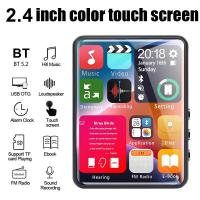 ราคา เครื่องเล่นเพลง MP4 MP3ของแท้เครื่องเล่น MP4บลูทูธเครื่องเล่นหน้าจอสัมผัส MP3ขนาดเล็กแบบพกพาลำโพงในตัวพร้อม E Book วิทยุ FM บันทึกเพลง (20747430030)