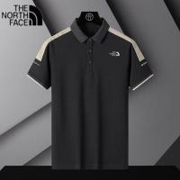 ราคา The North Face contrast color polo shirt mens short sleeve shirt Summer Ice Silk thin section slim lapel T shirt dads clothes (19730024400)