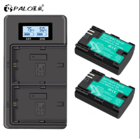 ราคา PALO LP E6 lp e6 2000mah แบตเตอรี่สำหรับ Canon EOS 5DS R 5D Mark II 5D Mark III 6D 7D 70D 80D XC10 กล้อง (20699442546)
