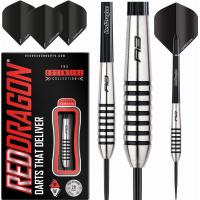 ราคา RED DRAGON RED DRAGON Precision Ringed Grip Darts 21g 23g 25g 27g 28g 29g Tungsten Darts Set with Flights and Stems 28 0 Grams (20987671770)