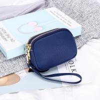 ราคา Dreamwise กระเป๋ากระเป๋าเงินสำหรับผู้หญิงหนังวัวสั้นหนังวัวกระเป๋าถือขนาดเล็กมีซิปคู่1909 (20768124781)