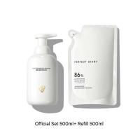 ราคา Perfect Diary Amino Acid 2 in 1 Makeup Remover Foam and cleanser 500ML (18947222559)