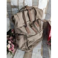 ราคา กระเป๋าเป้ สะพายหลัง Backpack สีน้ำตาล วัสดุ แคนวาส Washed Canvas สี น้ำตาลอ่อน น้ำหนัก 0 8 kg ขนาด 34 17 43 cm (21178228811)