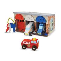 ราคา Melissa Doug Lock and Roll Rescue Truck Garage (1392860127)