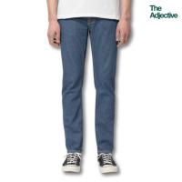 ราคา Nudie Jeans Lean Dean Broken Twill ยีนส์ฟอกสีน้ำเงินมิดบลูอมเทา ทรงกระบอกเล็ก ใส่สวย ขายาว วินเทจ นูดี้แท้ ชาย แฟชั่น (20692050825)