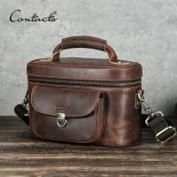 ราคา กระเป๋าใส่กล้องรองเท้าผู้ชายหนังแท้แบบวินเทจคุณภาพสูงกล่องใส่กล้องกระเป๋าใส่เลนส์กล้องถ่ายรูปกระเป๋าโท้ท (21302456232)