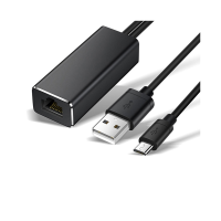 ราคา Micro USB Ethernet Adapter 10 100Mbps for Fire TV Stick USB to RJ45 USB Network Card for Google Chromecast Gen 2 1 Ultra (18055436480)