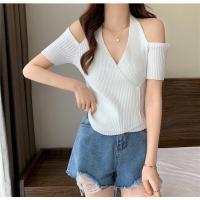 ราคา Kimi พร้อมส่ง เสื้อปาดไหล่ เสื้อเปิดไหล่ สม็อกไขว้หน้า งานสวยผ้า ใส่นุ่มสบายไม่คัน เสื้อไหมพรมปาดไหล่ (19246048406)