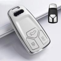 ราคา WEEGUBENG ทีพียูนุ่ม เคสกุญแจรถ ฝาครอบเต็มรูปแบบ ที่วางของ ปลอกหุ้มกุญแจ ของใหม่ ตัวป้องกันกุญแจ เคสกุญแจรีโมท สำหรับ Audi A3 S3 8P A4 A5 A6 R8 Q5 S7 S8 Q7 Q8 อุปกรณ์เสริมรถยนต์ (20331861587)