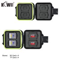 ราคา Kiwifotos ที่เก็บไมโครซิมการ์ดความจำกล่องเก็บการ์ดหน่วยความจำกล้องกันน้ำสำหรับ Canon Nikon Sony Olympus Fuji DSLR Camare (20168503029)