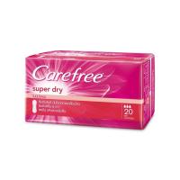ราคา แพ็ค 3 ห่อ Carefree แคร์ฟรี แผ่นอนามัยซุปเปอร์ดราย 20ชิ้น เหมาะสำหรับใช้ก่อนและหลังมีประจำเดือน ซึมซับดีสัมผัสที่นุ่ม (20557029823)
