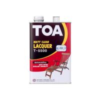 ราคา แลคเกอร์เงา TOA T5000 ขนาดกระป๋อง 0 9746 ลิตร แลคเกอร์ด้าน TOA T5500 ทินเนอร์สำหรับสีพ่นแลคเกอร์ 71 แลคเกอร์ทาไม้ TOA ทีโอเอ TOA Clear Gloss Lacquer T 5000 Clear Matt Lacquer T 5500 (14108876129)