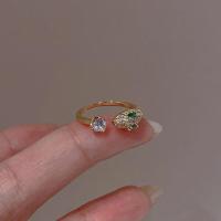 ราคา เกี่ยวกับแหวนซอกสูงแหวนรูปแบบเรียบง่ายทอง Electroplated แท้เพทายมรกตงูขนาดเล็กเครื่องประดับสำหรับสัมผัสขายส่ง (18599547313)