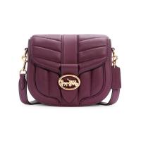 ราคา Coach outlet ของเเท้ กระเป๋าสะพายข้าง COACH GEORGIE SADDLE BAG (19784382590)