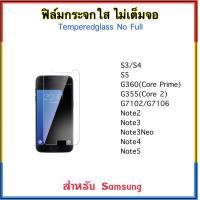 ราคา ฟิล์มกระจกใส ไม่เต็มจอ For Samsung Galaxy G7106 Grand2 G7102 Grand2 G360 Core Prime G355 Core2 S3 S4 S5 Note2 Note3 Note3neo Note4 Note5 กระจกนิรภัย Temperedglass (662240398)