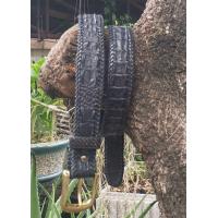 ราคา เอกบุรุษเช่นคุณ สวย หรู COOL CROCODILE LEATHERเป็นหนังกระดูกคู่ เข็มขัดหนังจระเข้สำหรับ (21041093986)