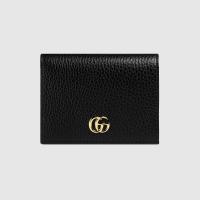 ราคา GUCCI GG กระเป๋าสตางค์ใส่บัตร LEATHER CARD CASE WALLET (21228383298)