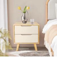 ราคา พร้อมส่ง โต๊ะข้างเตียงมินิมอล โต๊ะลิ้นชักไม้ผลิตจากไม้ยางพาราแท้100 (19099947569)