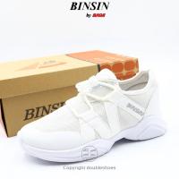 ราคา BINSIN By BAOJI รองเท้าผ้าใบหญิง สลิปออน รุ่น BNS733 ไซส์ 37 41 (10887251053)