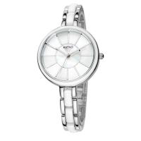 ราคา Kimio นาฬิกาข้อมือผู้หญิง สาย Alloy รุ่น K495 สีขาว เงิน (1478266513)