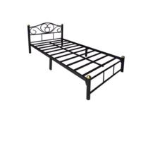 ราคา Raminthra Furniture เตียงเหล็กขนาด 3 5 ฟุต ขา 2 นิ้ว สีดำ Bed (161669992)