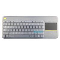 ราคา CPH Digital store แผ่นครอบแป้นพิมพ์เพื่อ K400บวก K400โลจิสติกส์ Logitech พร้อมป้องกันทัชแพดเคสหนังปกป้อง TPU ซิลิโคนใส (18342822952)