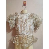 ราคา พร้อมส่งจากไทยชุดไทยเสื้อลูกไม้ร 5สำหรับเด็กงานเกรดพรีเมี่ยมทรงสวยมากค่ะ (19185786680)