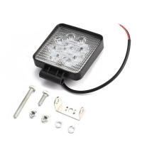 ราคา ไฟสปอร์ตไลท์ LED เหลี่ยม 4 9เม็ด 27W ติดรถยนต์ 12V 24V แสงสีขาว (1753174386)