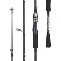 ราคา Sougayilang Fishing Rods คันเบ็ดตกปลา30ตันคาร์บอนไฟเบอร์ผ้าปั่น หล่อเบ็ดตกปลาแบบพกพาโยนปั่น2ส่วน1 8เมตร2 1เมตร (19831105826)