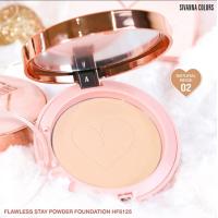 ราคา แป้งพับ Sivanna Colors Flawless Stay Powder แป้งซีเวนน่า ฟลอเลส สเตย์ พาวเดอร์ ฟาวเดชั่น SPF25 (17181996148)