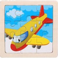 ราคา ของเล่นไม้ เสริมทักษะ จิ๊กซอว์ไม้ แบบขอบสี่เหลี่ยม (9797709569)