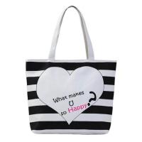 ราคา Tote bag กระเป๋าผ้าดิบสะพายไหล่ กระเป๋าถุงผ้าแบบมีซิปปิด ด้านในมีช่องเล็กผ้าหนาทนทา ไซร์ใส่เอกสาร A4 ได้ รุ่นTB001 (7112204372)