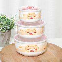 ราคา ชุดชามเซรามิค ชามเซรามิค เซรามิค เข้าไมโครเวฟได้ (20612126921)