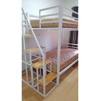 ราคา เตียงเหล็ก 2 ชั้น 3 ฟุต และ 3 5 ฟุต บันไดเดินขึ้นข้าง ไม่รวมที่นอน ทำจากเหล็กกล่องอย่างดี (17505652508)