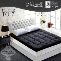 ราคา STAMPS Topper เบาะรองนอน 5 ฟุต สีดำ Black Topper TO 7 แสตมป์ส ท็อปเปอร์ แผ่นรองนอน (6627230144)