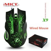 ราคา เมาส์ X9เกมสำหรับแล็ปท็อป Mouse komputer เมาส์เล่นเกม USB 5000 dpi พีซีเมาส์ imice 6ปุ่มเมาส์สำหรับเล่นเกมส์มายากลตามหลักสรีรศาสตร์สาย (21170991555)