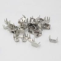 ราคา 50Pcs Zipper stoper Top Stop Bottom Rescue Repair Set Silver Gold 3 5 (20502933474)