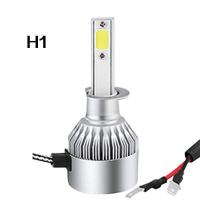ราคา ไฟหน้าLED 1คู่ รุ่นC6ขั้วH1 H3 H4 H7 H8 H9 H11 9005 HB3 9006 HB4 36w 9V 36V 3600LM C6 6000K แสงสีขาว (19270243457)