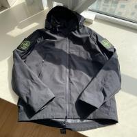 ราคา แจ็กเก็ตคู่กันลมมีฮู้ดชายและหญิงสำหรับแจ็คเกตกันน้ำกลางแจ้ง Jaket Daki Gunung สโตนไอซ์แลนด์ (17846593358)