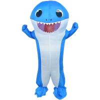 ราคา Shark Inflatable Baby Sharkes Children S Family Shark Kids Halloween Cosplay Baby Costumes Christmas Party (19657758956)